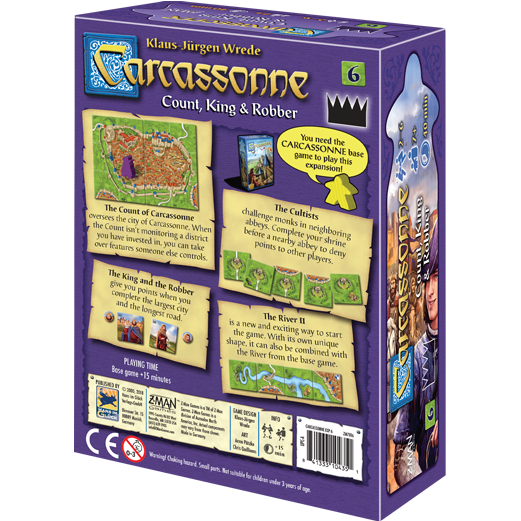 Carcassonne Expansion 6: Count, King & Robber