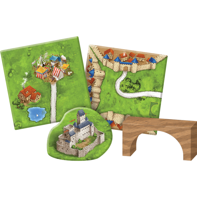 Carcassonne Expansion 8: Bridges, Castles & Bazaars