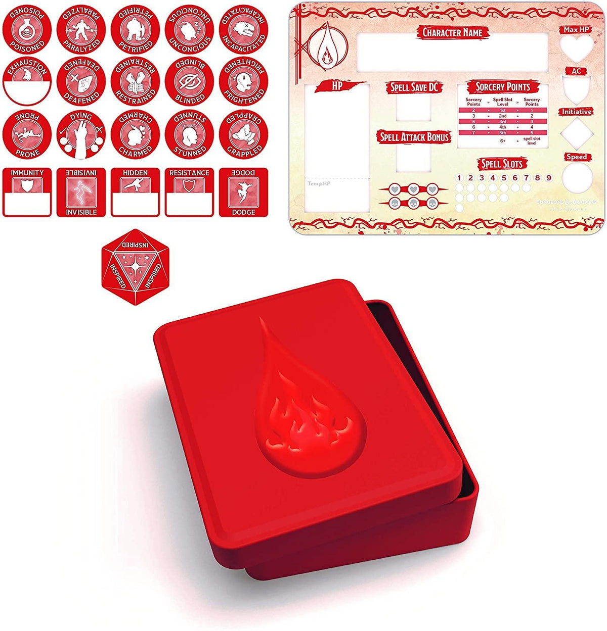 Dungeons & Dragons: Sorcerer Token Set