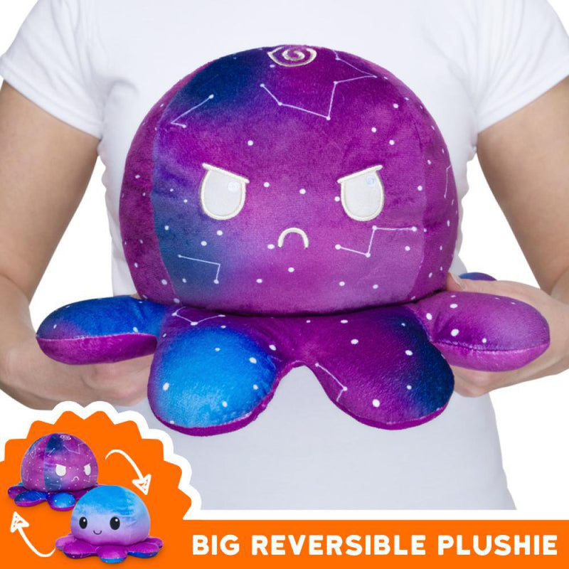 Teeturtle Reversible Plushies - BIG Octopus [Choose A Color]