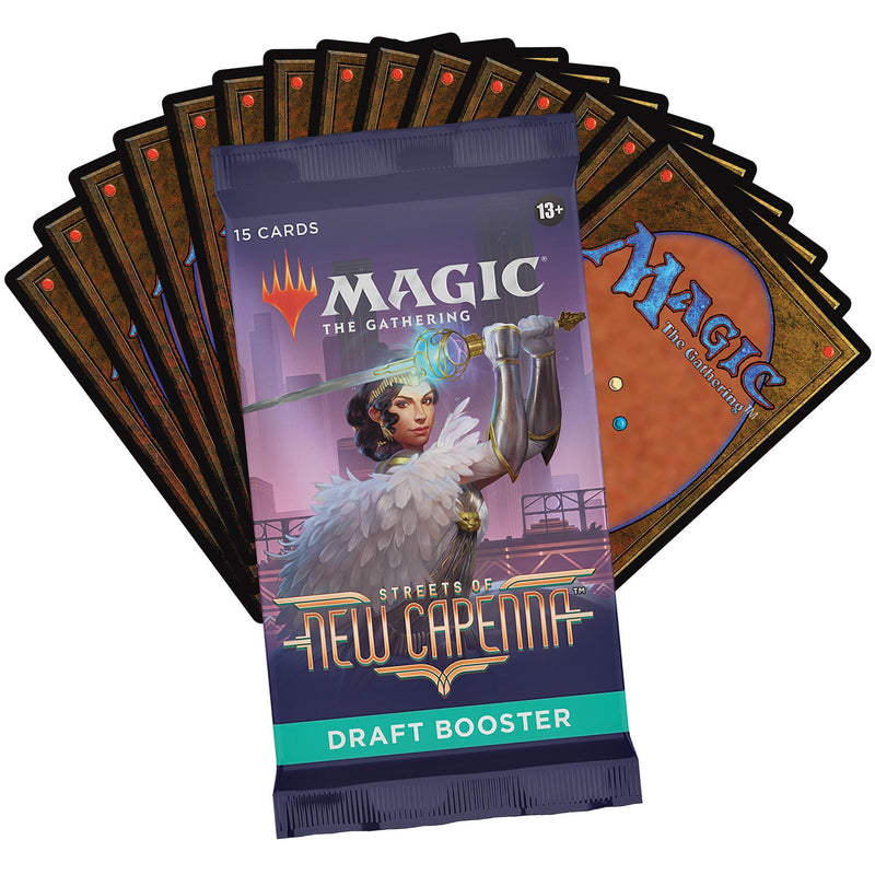 Magic: The Gathering Streets of New Capenna Draft Booster Pack | 15 Magic Cards