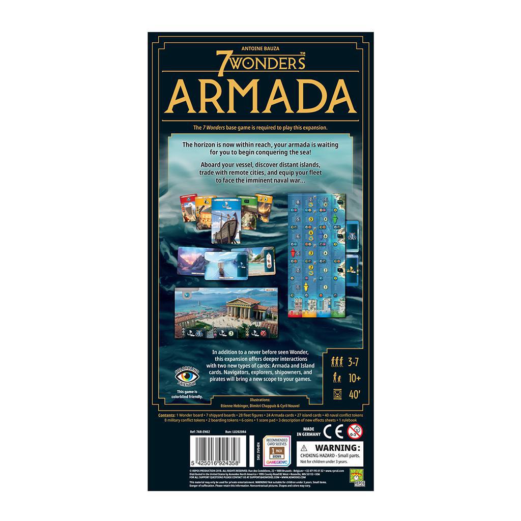7 Wonders: Armada Expansion (New Edition)