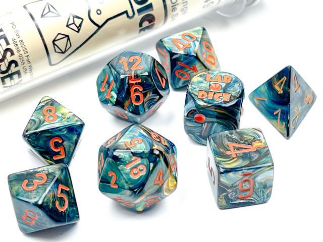 Chessex - Lab Dice Lustrous [Choose Color]