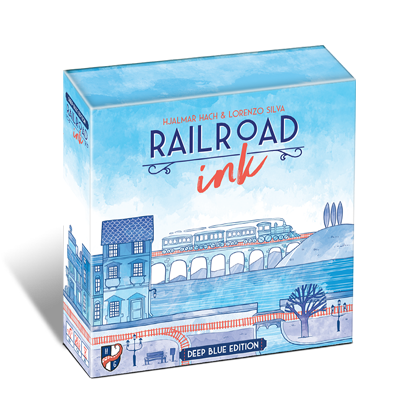 Railroad Ink: Deep Blue Edition