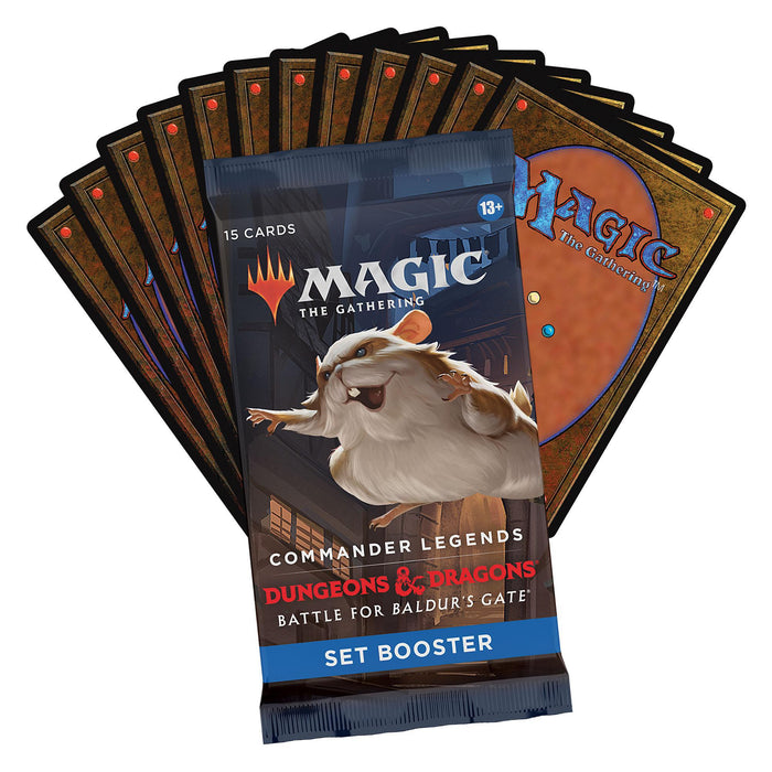 Magic: The Gathering Commander Legends: Battle for Baldur’s Gate Set Booster | 15 Magic Cards