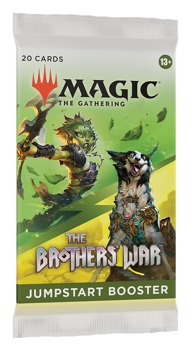 Magic: The Gathering The Brothers’ War Jumpstart Booster | 20 Magic Cards