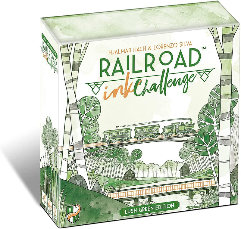 Railroad Ink Challenge: Lush Green Edition