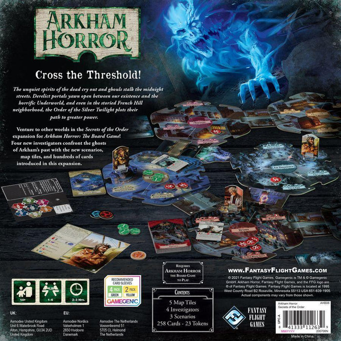 Arkham Horror (Third Edition): Secrets of the Order Expansion