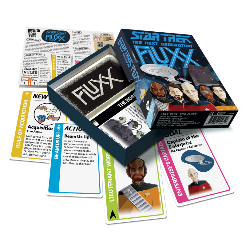 Star Trek TNG The Next Generation Fluxx