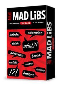 Adult Mad Libs The Game