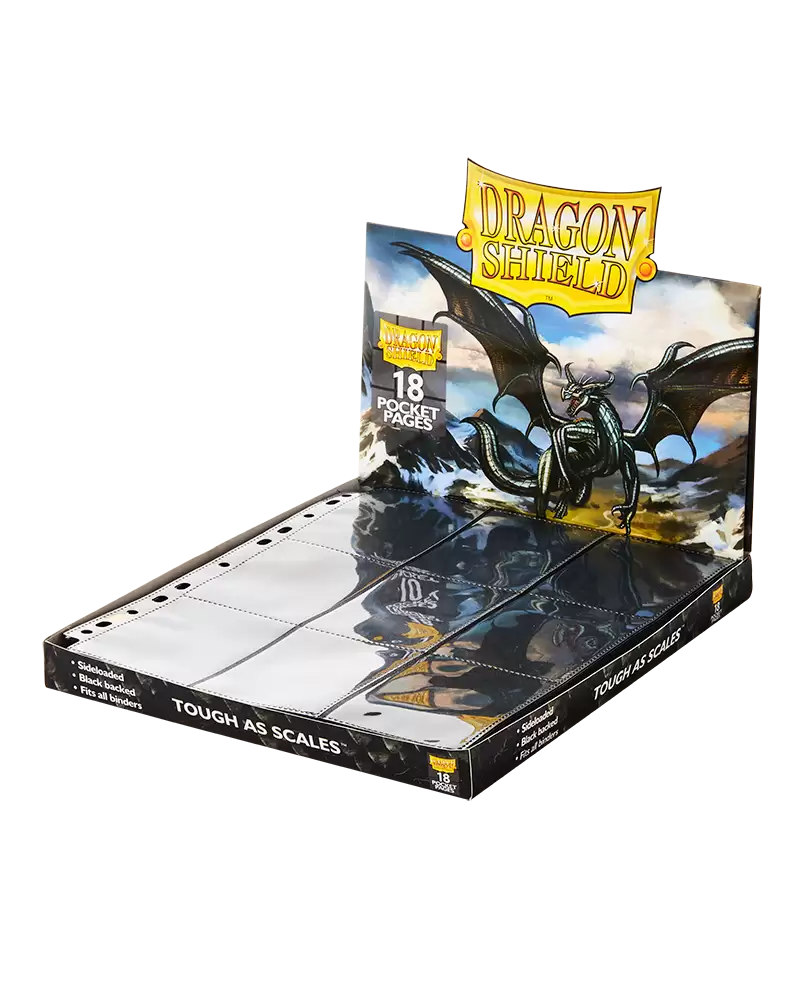 Dragon Shield - 18-Pocket Binder Pages (50 Count)