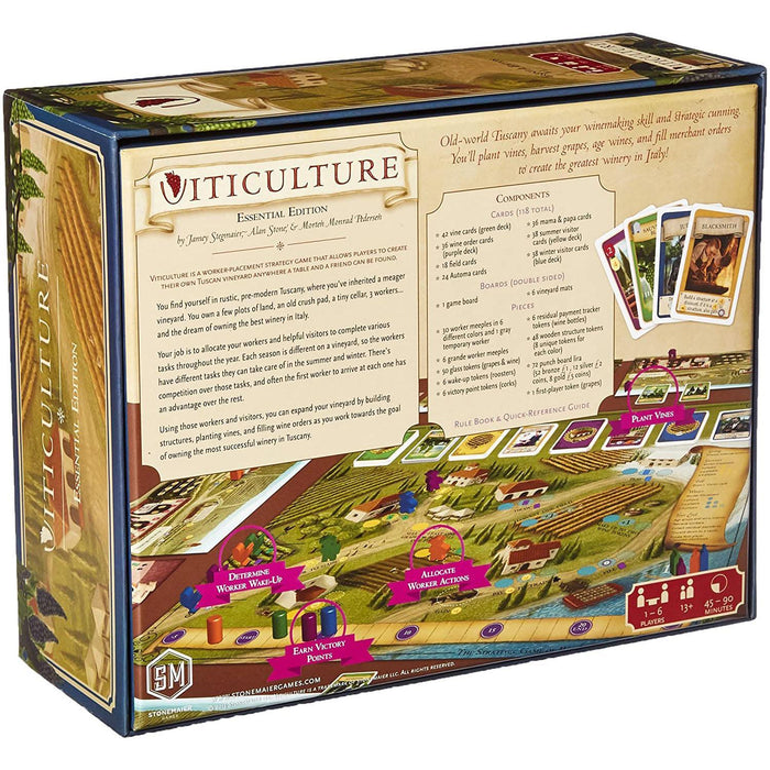 Viticulture: The Strategic Game of Winemaking: Essential Edition