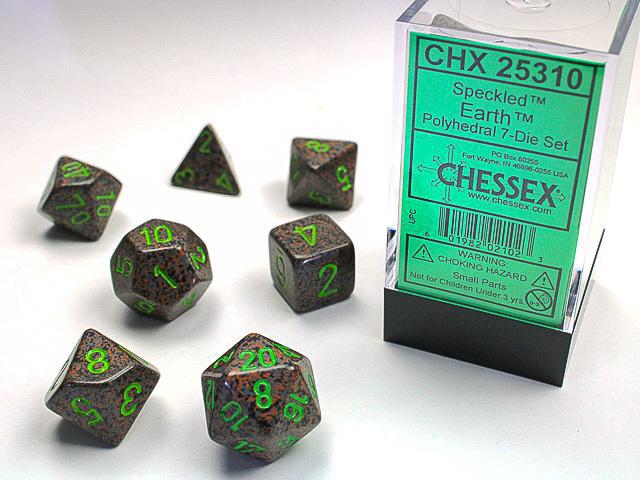 Chessex - Speckled Polyhedral 7-Die Set [Choose A Color]