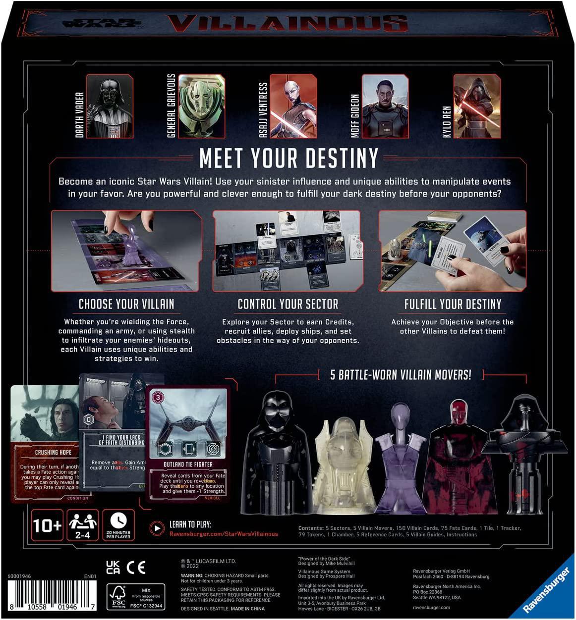 Star Wars Villainous: Power Of The Dark Side
