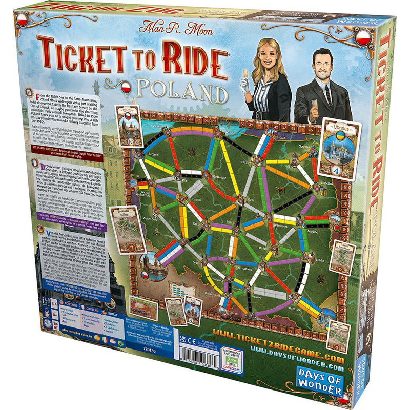 Ticket to Ride Map Collection Volume 6.5 Poland