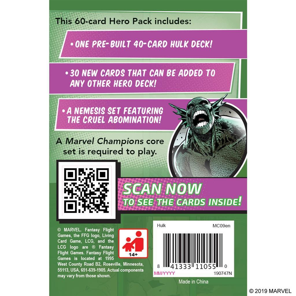 Marvel Champions: The Card Game: Hulk Hero Pack
