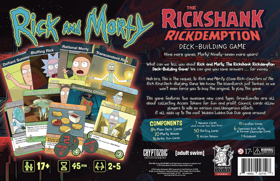 Rick And Morty The Rickshank Redemption