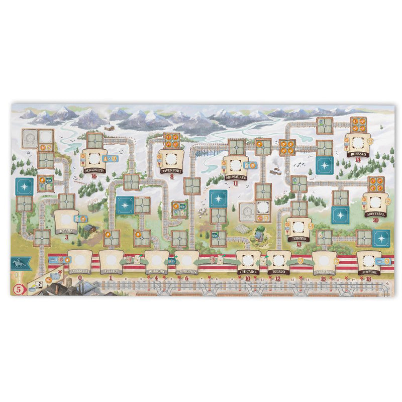 Great Western Trail Second Edition: Rails To The North Expansion