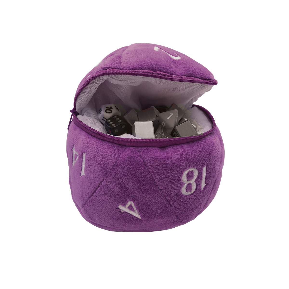 Ultro Pro - Plush D20 Dice Bag [Choose A Color]