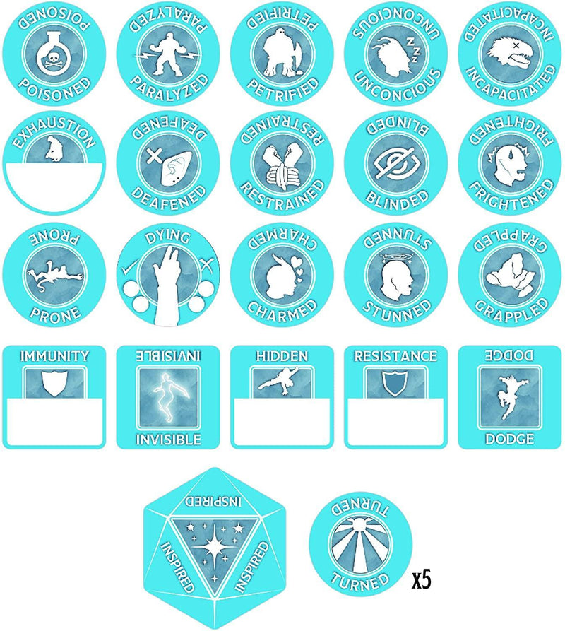 Dungeons & Dragons: Paladin Token Set