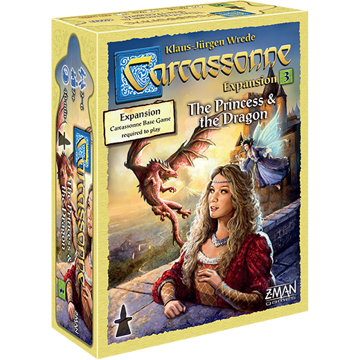 Carcassonne Expansion 3: The Princess & The Dragon