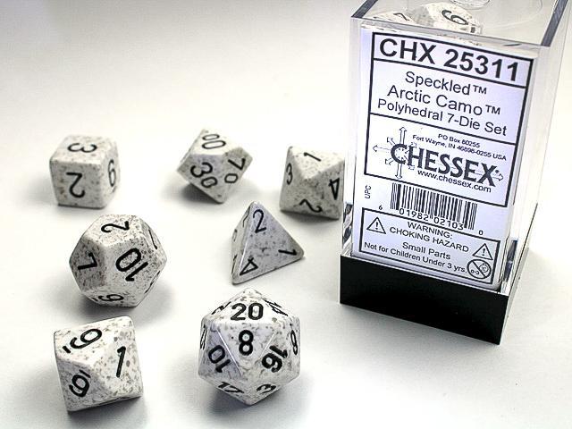 Chessex - Speckled Polyhedral 7-Die Set [Choose A Color]