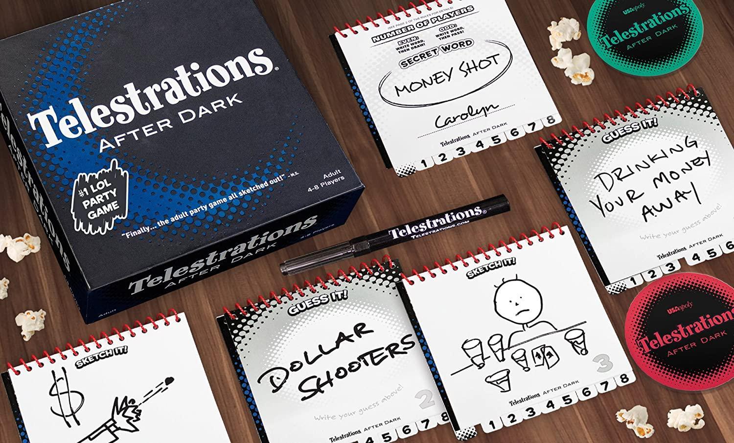 Telestrations 8 Player After Dark