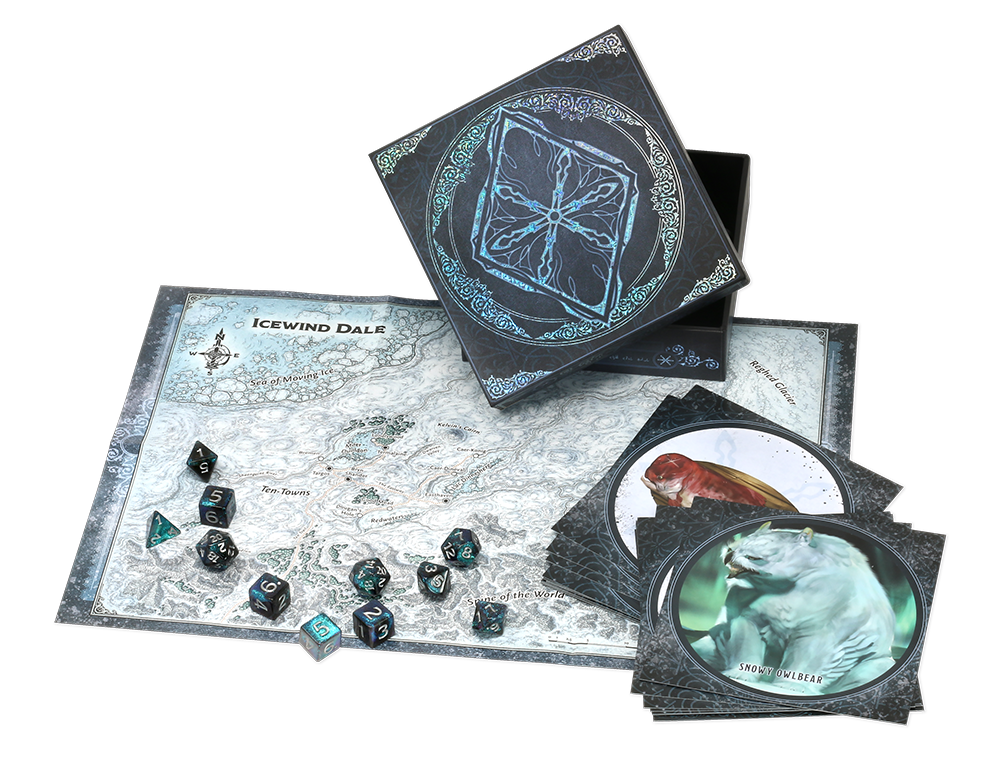Dungeons & Dragons: Icewind Dale Rime Of The Frostmaiden Dice And Miscellany