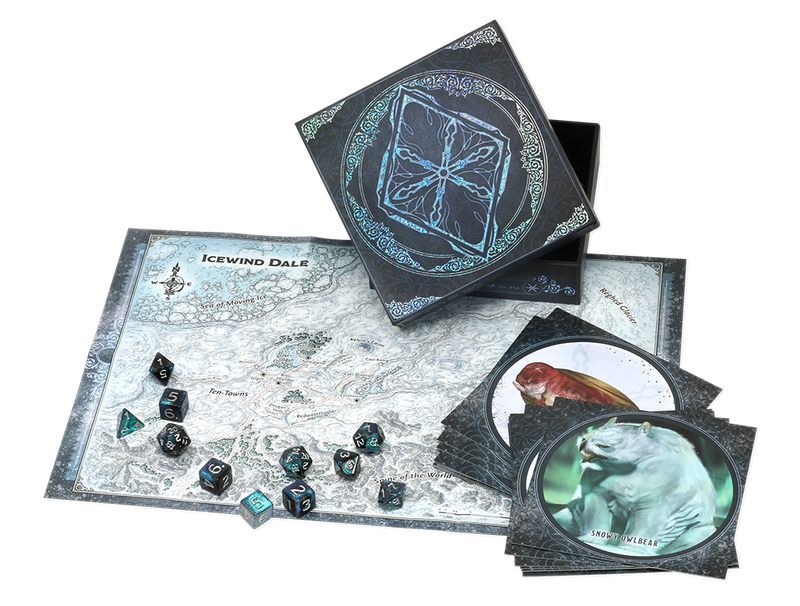 Dungeons & Dragons: Icewind Dale Rime Of The Frostmaiden Dice And Miscellany