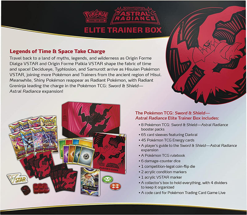 Pokmon TCG: Astral Radiance Elite Trainer Box House Rules Lounge Pokmon TCG: Astral Radiance Elite Trainer Box House Rules Lounge