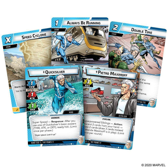 Marvel Champions: The Card Game: Quicksilver Hero Pack