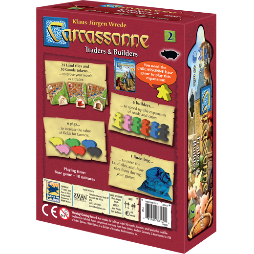 Carcassonne Expansion 2: Traders & Builders